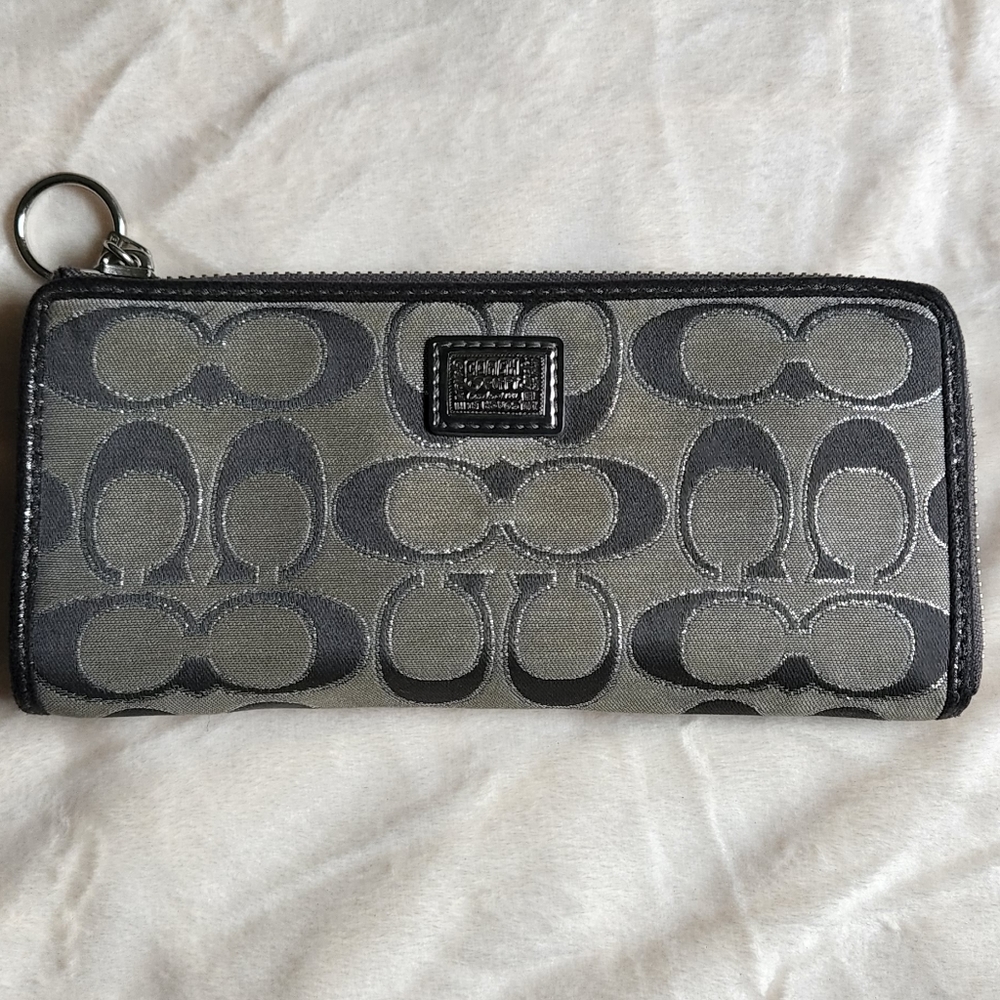 Coach Accordion Zip Wallet